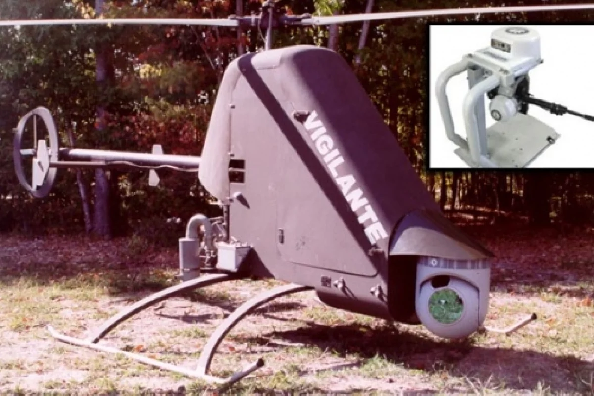 ARSS is based on the Vigilante 502 unmanned helicopter