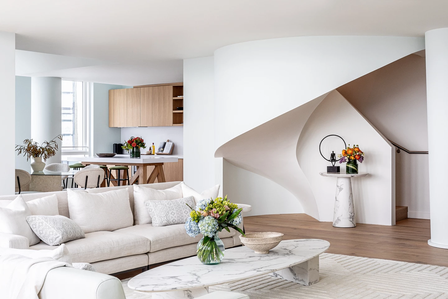 Prospect Place's unusual design ensures that no two apartments are quite the same