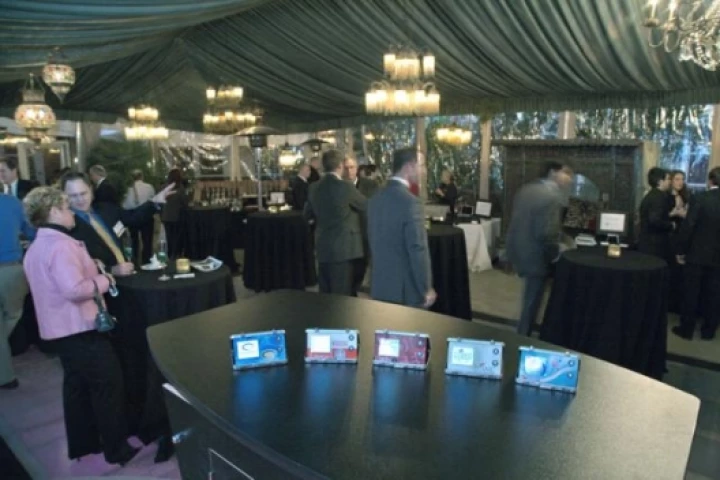 left to right: The Marine Group yacht company; Emergency Medical Information's EMI 911 rCard; CEO IQ's rCard; Titanic Museum in Branson; and a card for future retail distribution.