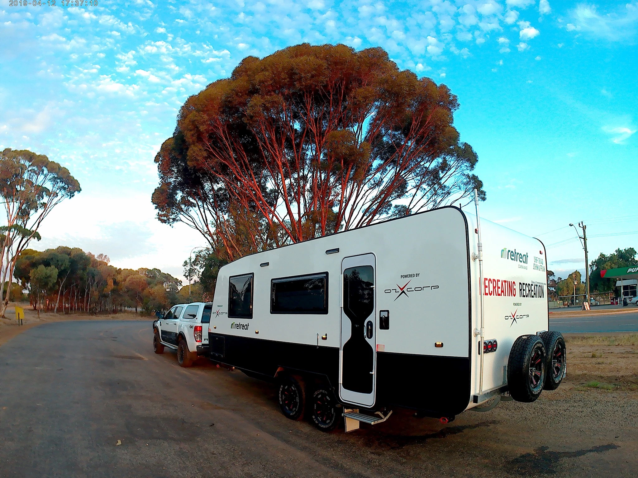 This prototype traveled 12,400 miles around Australia to test out the CEMS electrical system
