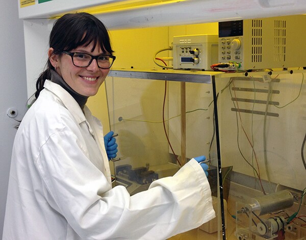 Lead scientist Martina Abrigo