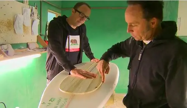 Surfboard designer Jeff "Doc" Lausch made this build possible