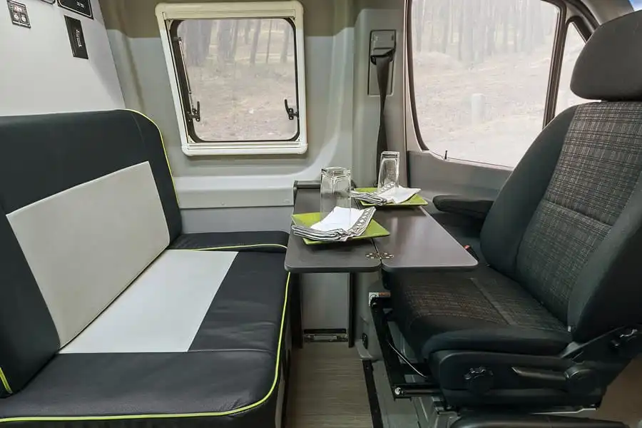 Winnebago Revel ready to dine