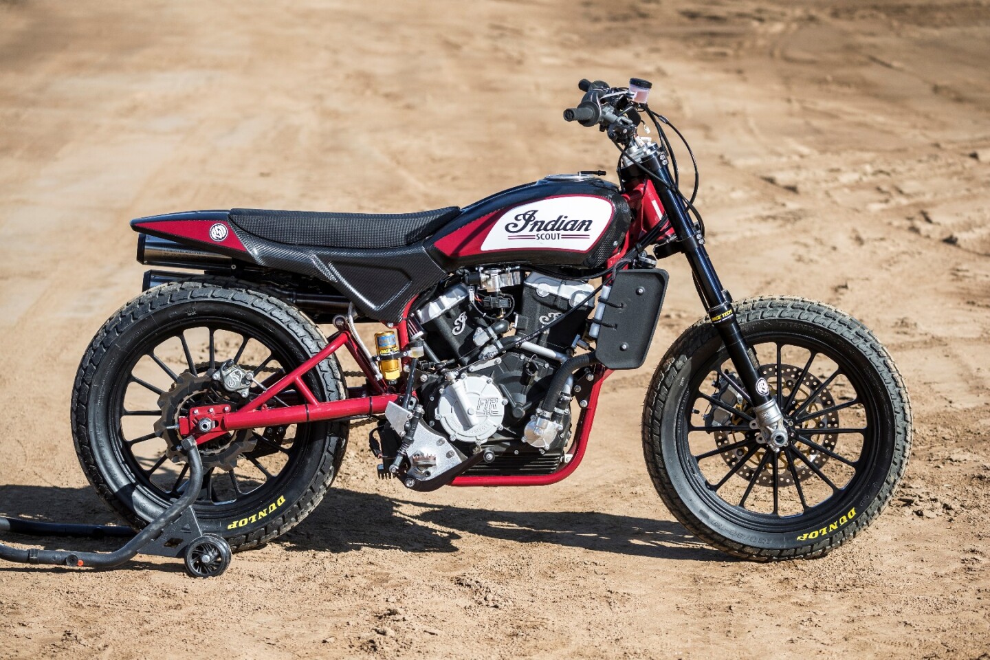 The Indian Scout FTR750: a flat track race bike that was never designed to fly