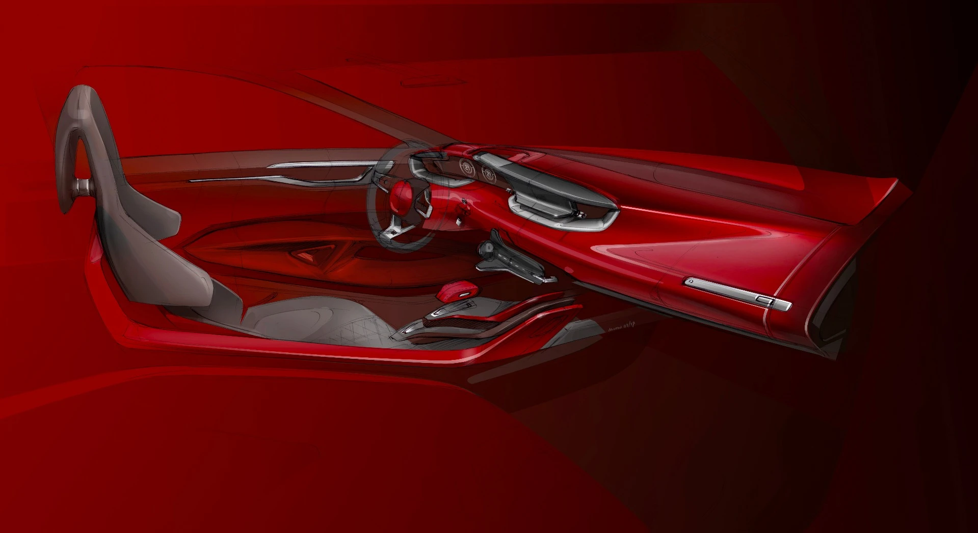 Kia Proceed sketch