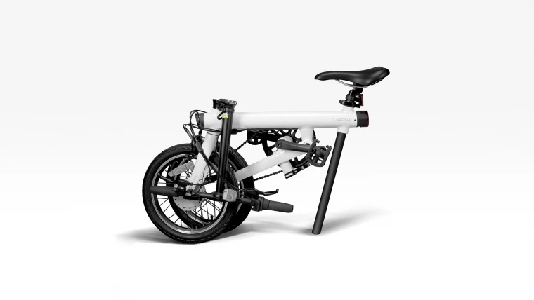 Xiaomi's bike folds up for easy storage