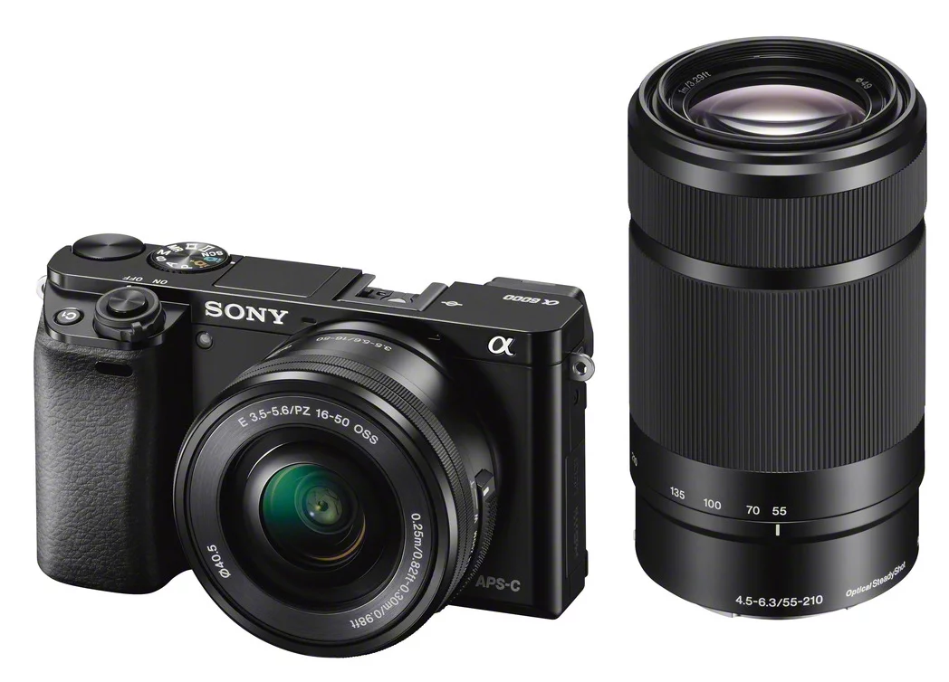 The Sony Alpha A6000 can be used with E-mount lenses