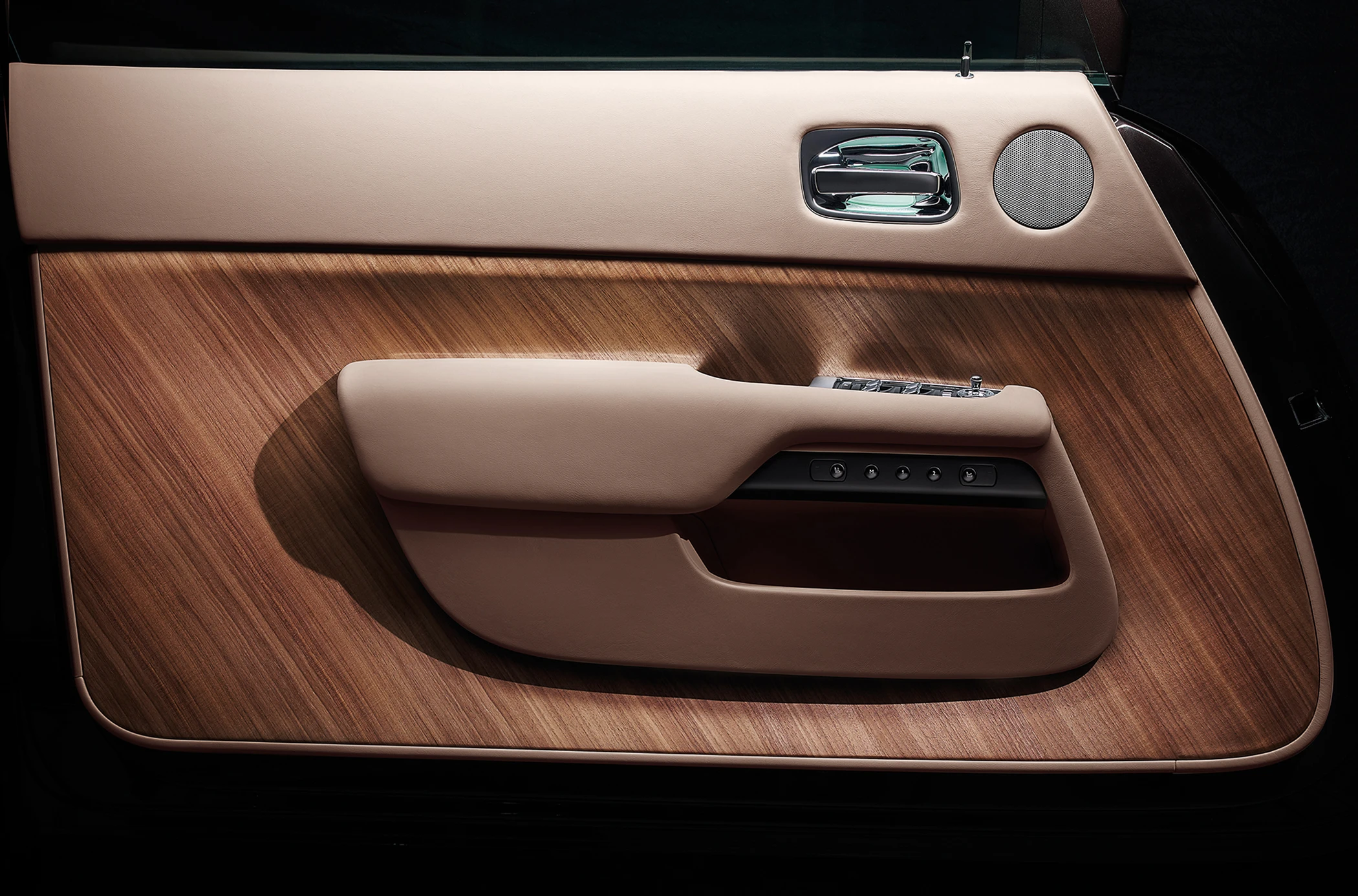 The Rolls Royce Wraith door