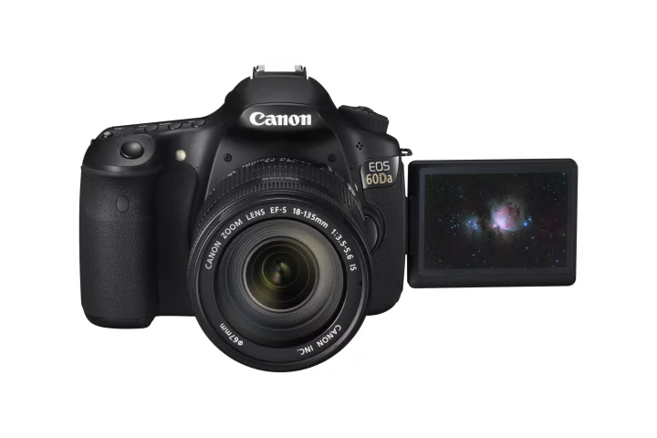 Canon has unveiled a long awaited update to 2005's EOS 20Da digital SLR camera, the new 60Da has been specially optimized for astrophotography