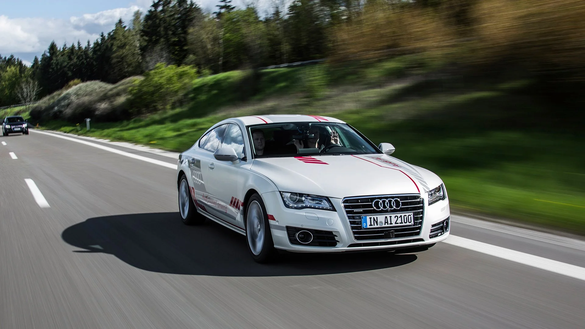 Piloted A7 that Audi calls Jack
