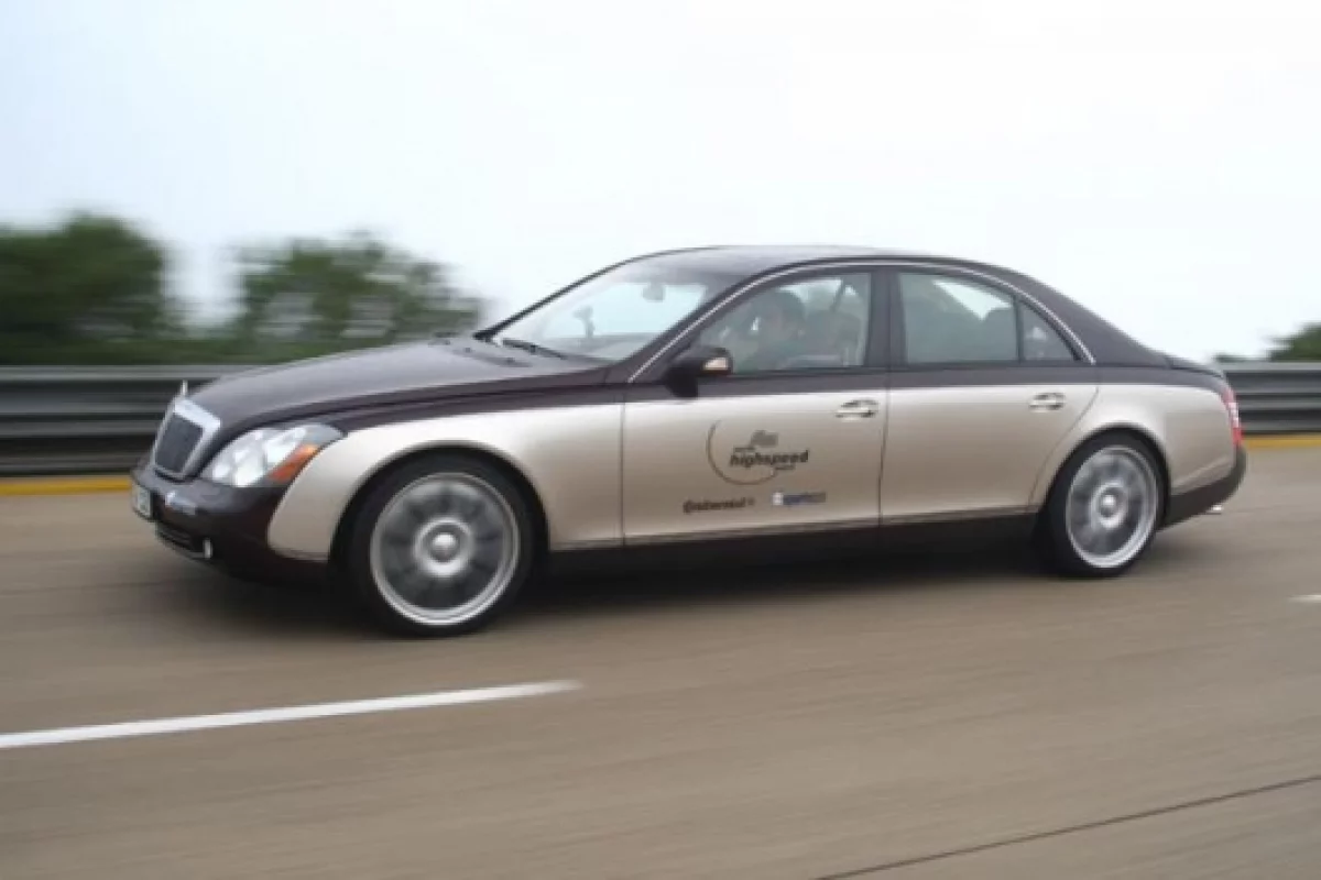 BRABUS powered Maybach 57 luxury-sedan