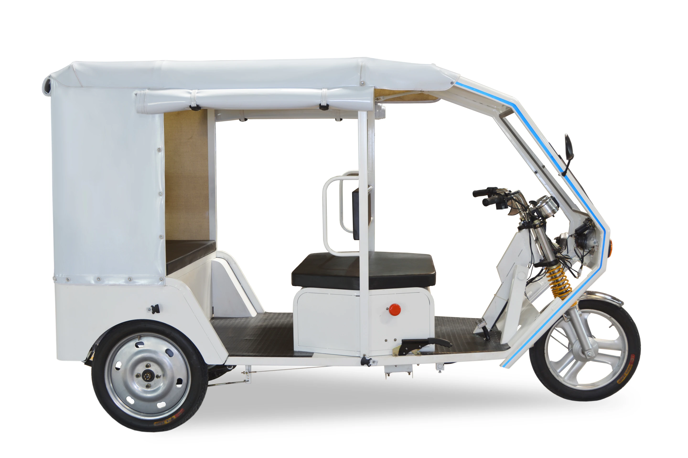 The R6 has a range of 100 km on a single charge