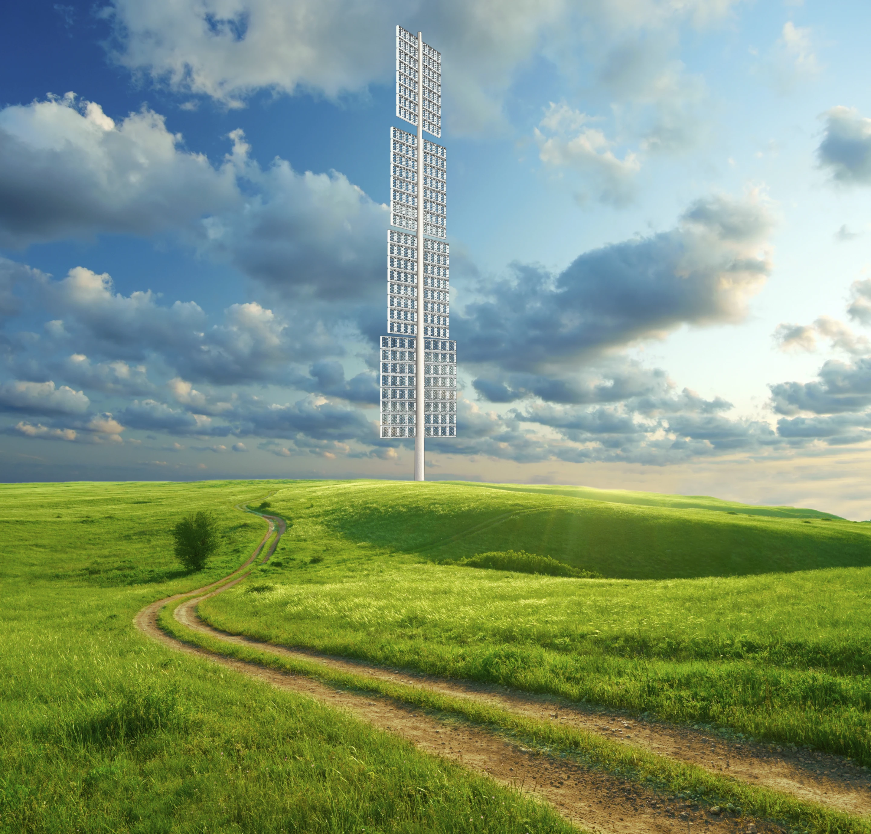 Researchers in Australia have developed the PowerWINDows, a new type of wind turbine that replaces spinning blades with slowly rotating window panels