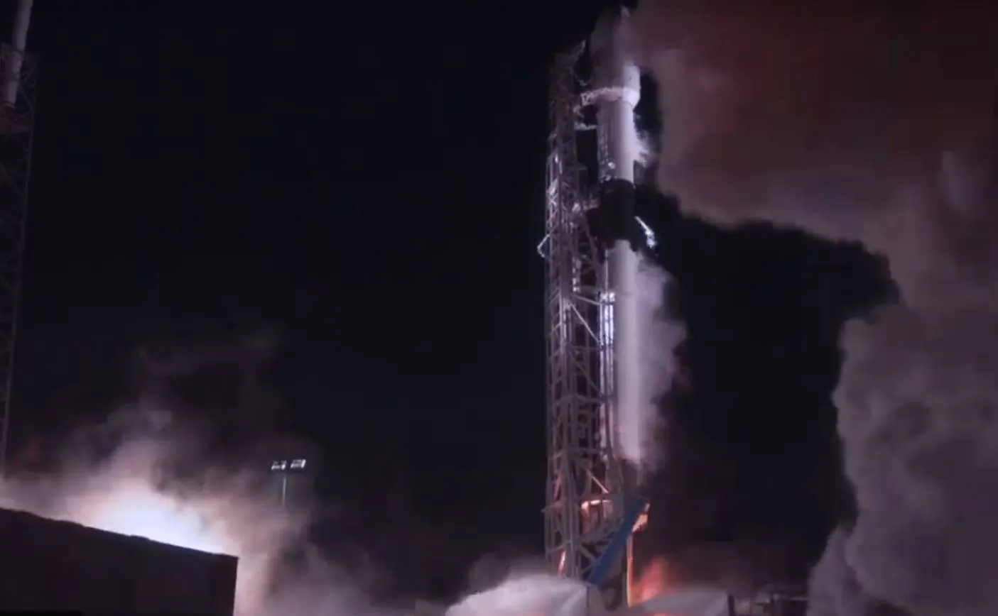 The Beresheet mission lifting off