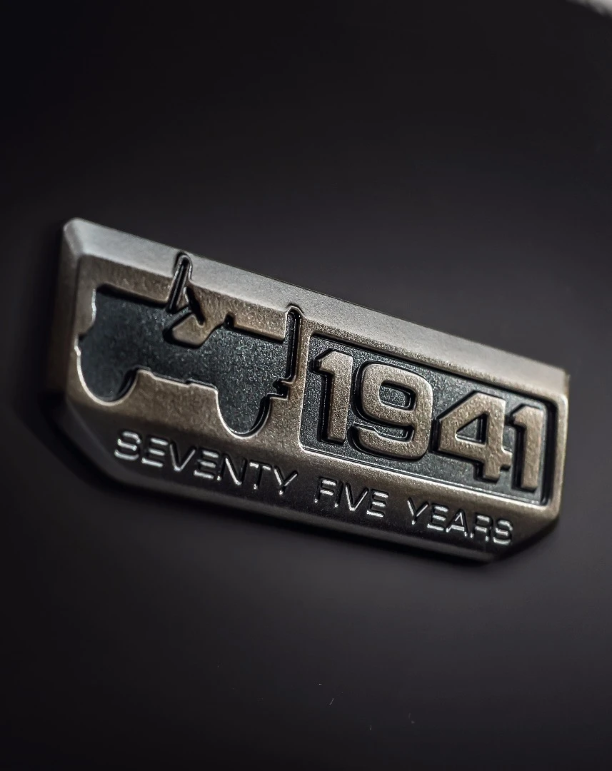 Jeep's 75th anniversary badge placed on all of the special edition models