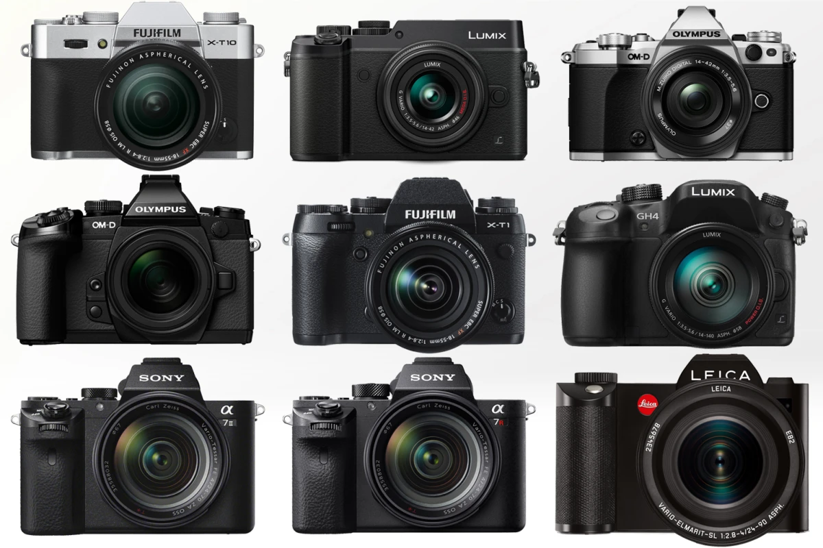Gizmag compares the key specifications and features of some of the best mirrorless cameras available in 2015