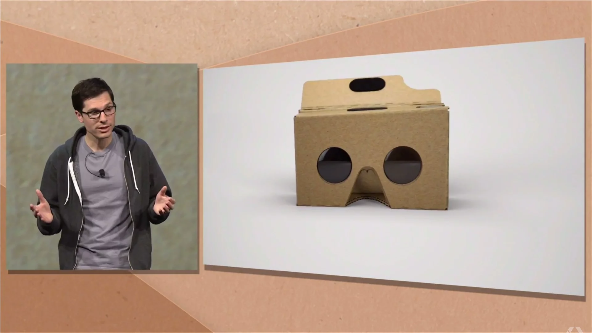 Google outed a brand new Cardboard model, adding support for larger phones (up to 6 inches)