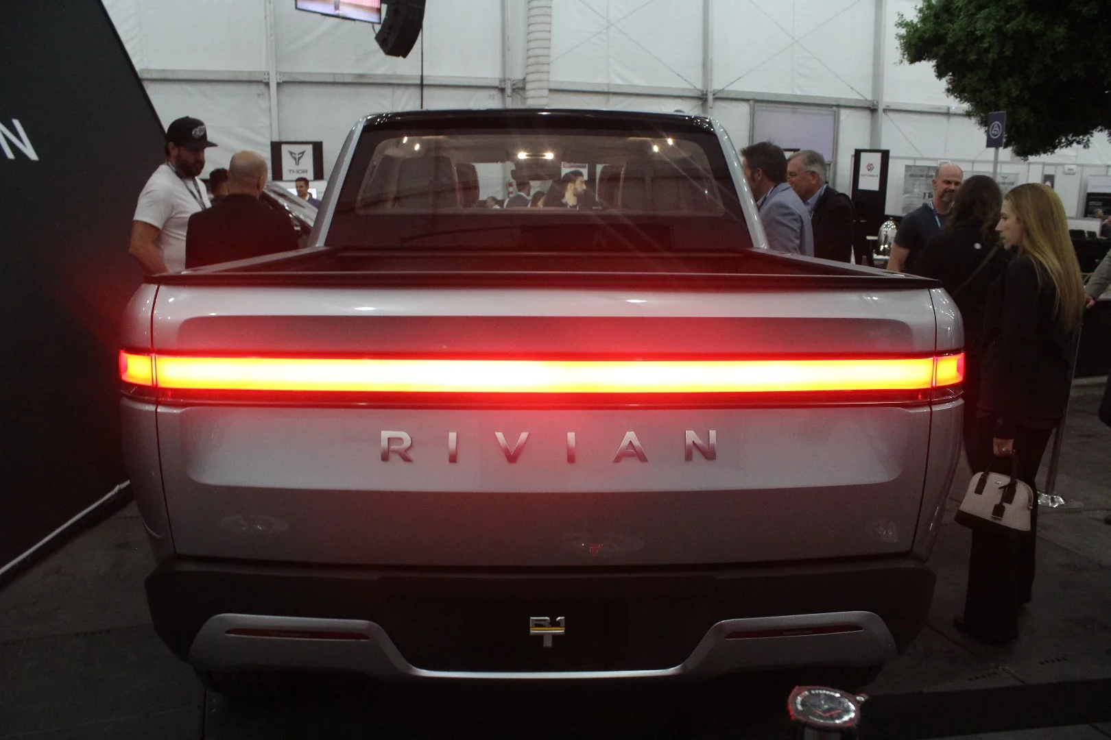 The Rivian R1T debuts at the 2018 LA Auto Show