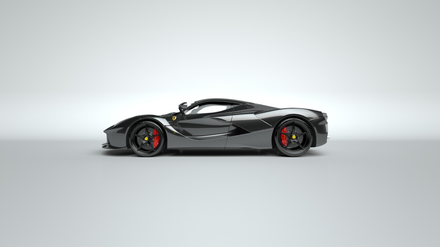 Vitesse AuDessus' carbon fiber-clothed Ferrari LaFerrari