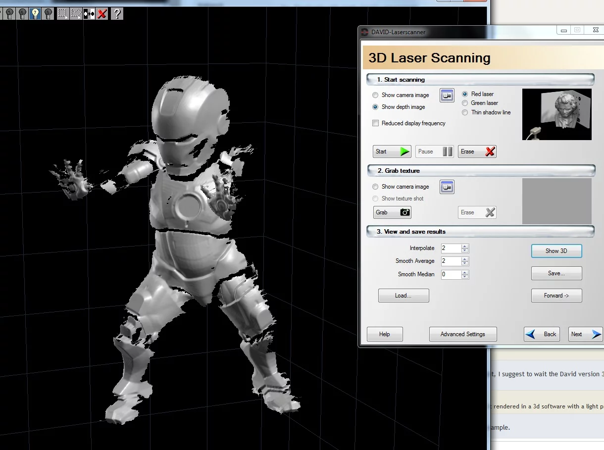 David brings new meaning to viewing Ironman in 3D