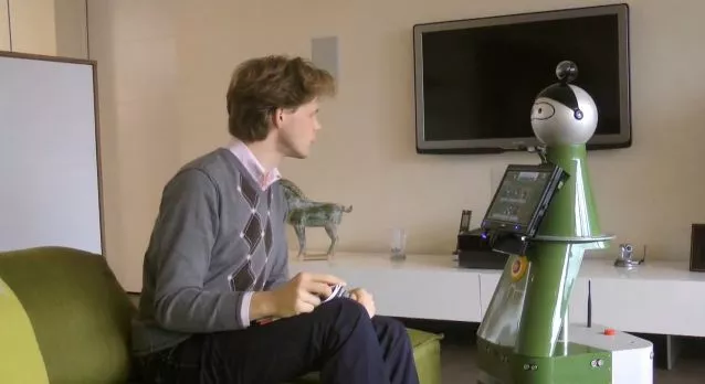 The robot’s tone of voice, behavior, and other characteristics can be customized to suit the user