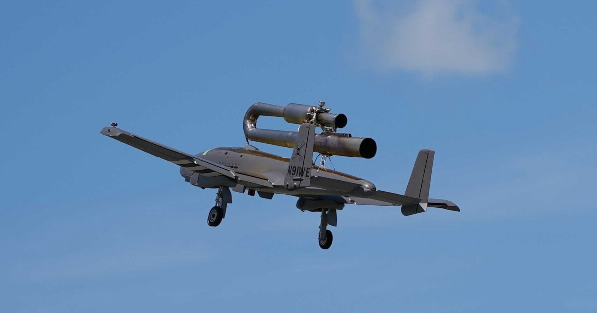 Flying Jet Trigger Fire-spitting pulsejet engine delivers bulk thrust at low cost