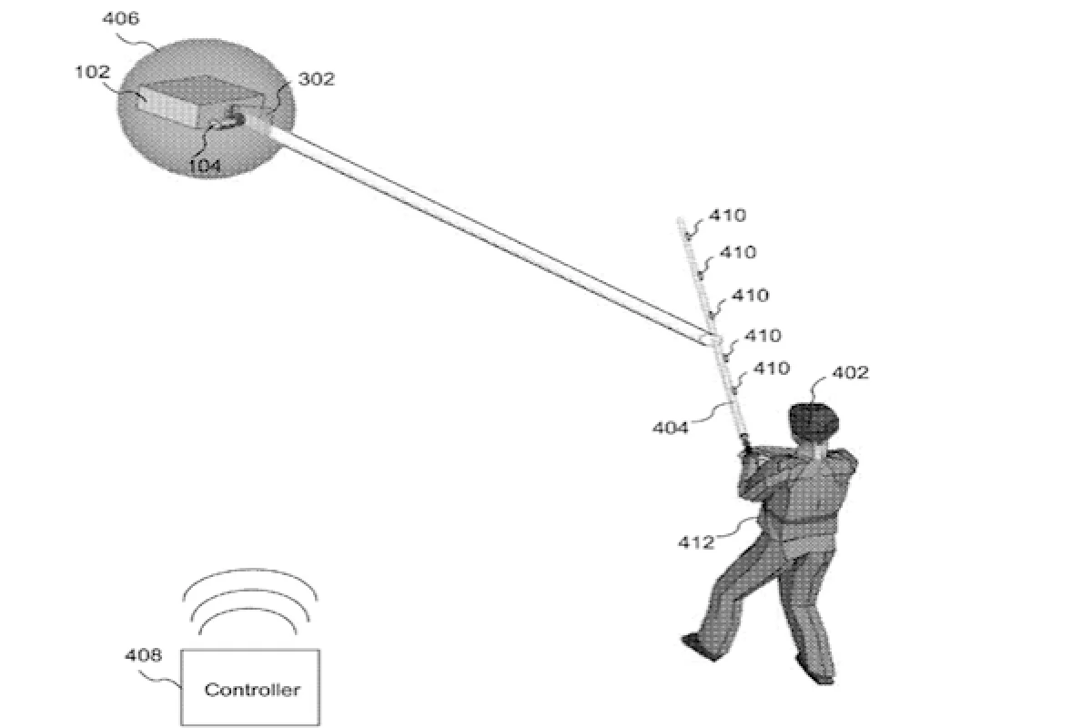 Disney has been awarded a patent for a system which allows visitors to its theme parks to wield a prop version of an iconic lightsaber in a battle game