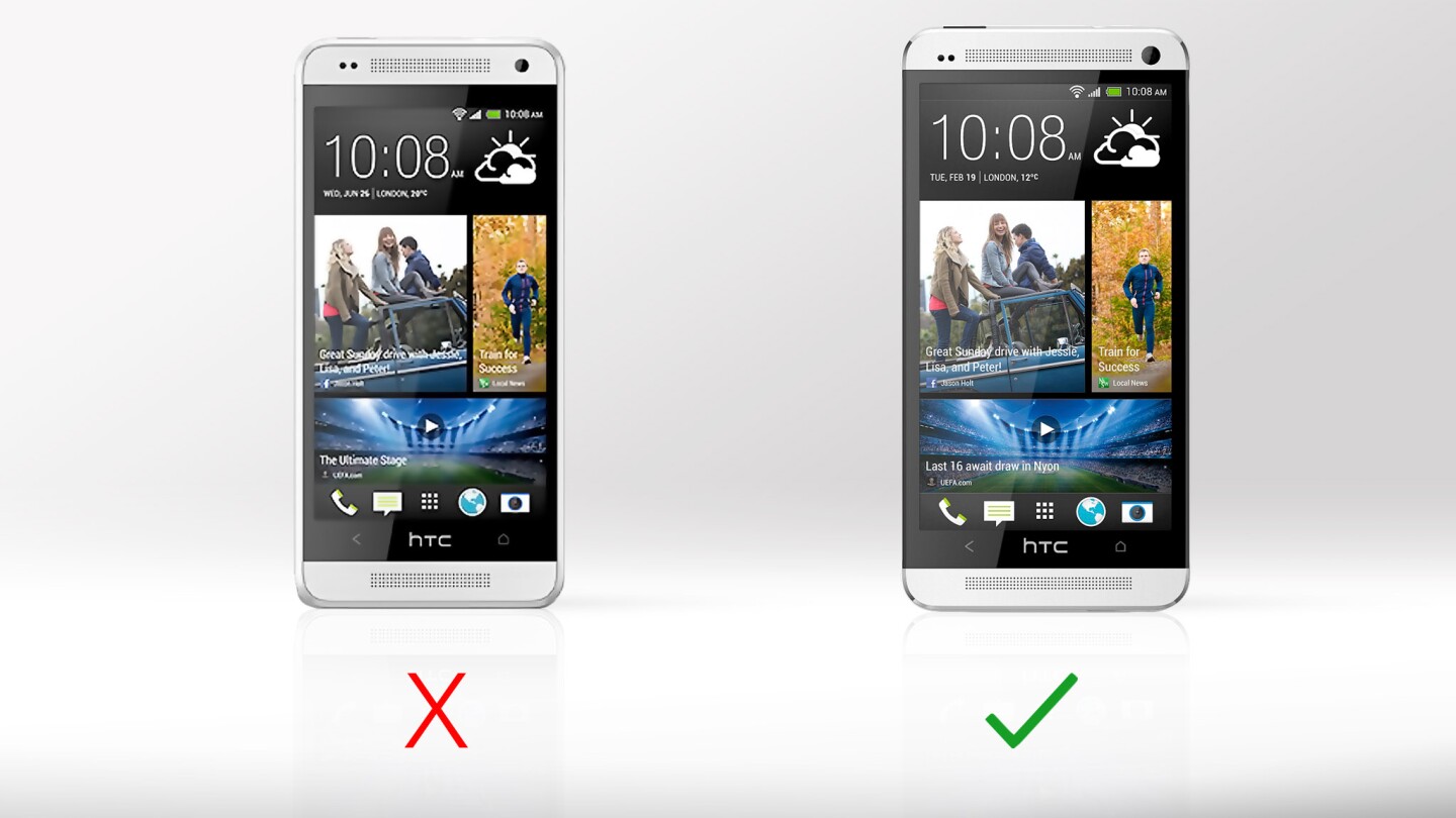The One's camera has hardware-based Optical Image Stabilization (OIS), while the One mini only has a software-based approximation