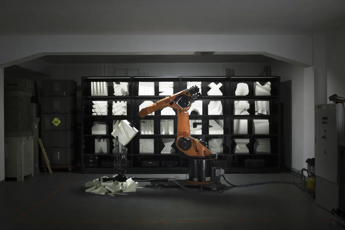 A Robochop robot, hard at work (Photo: Matthias Ziegler)