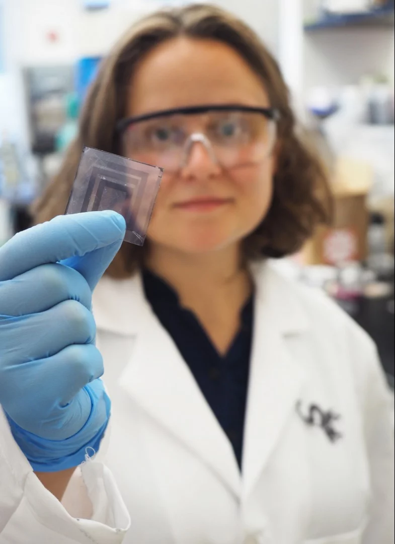 The spray-on antennas can be made so thin that they're transparent