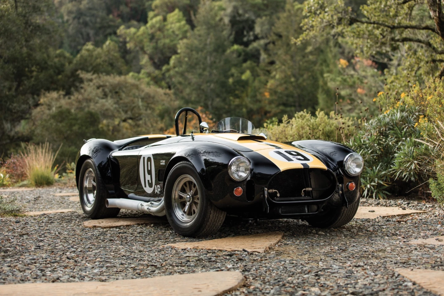 This 1965 Shelby 427 Competition Cobra (chassis number CSX 3010) is the tenth of only 23 built by Shelby, and although originally purchased for road use, went on to actually win the 1968 U.S. SCCA A Production Championship and the 1971 Eastern Canadian Endurance Championship, validating the authenticity of the marque in true fashion.