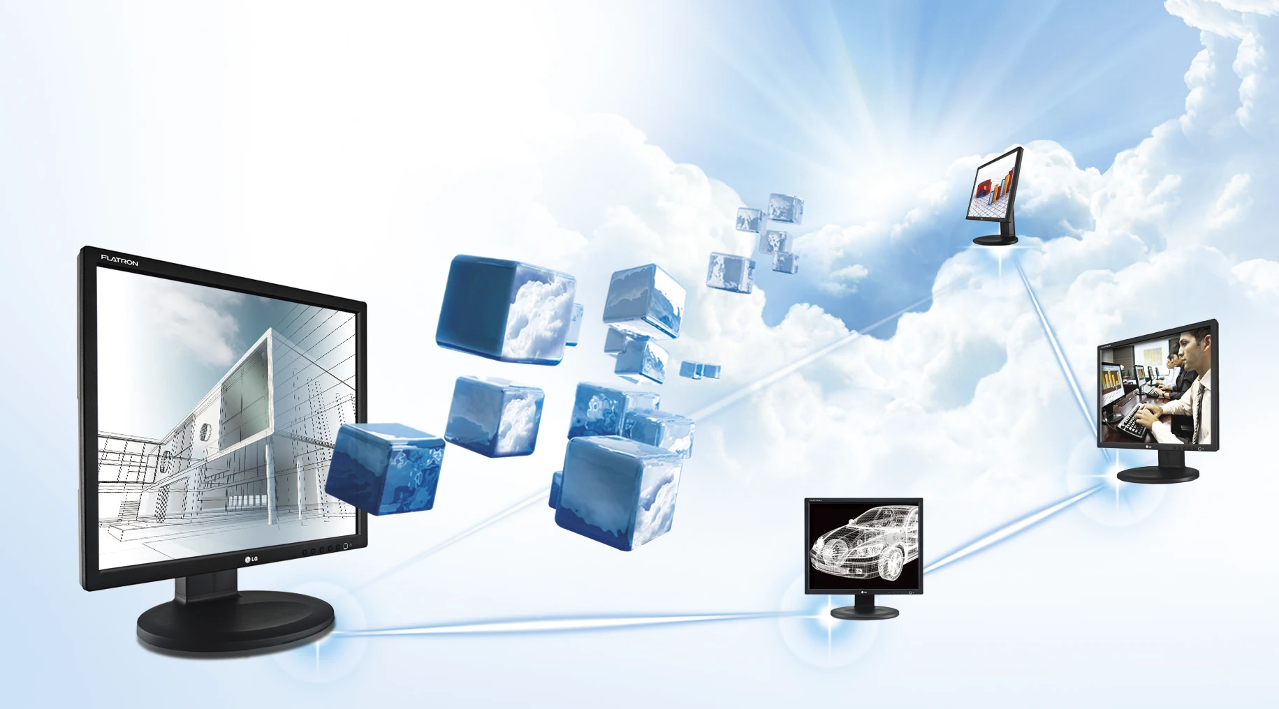 LG's latest line of cloud monitors could allow companies to ditch their desktop and laptop computers