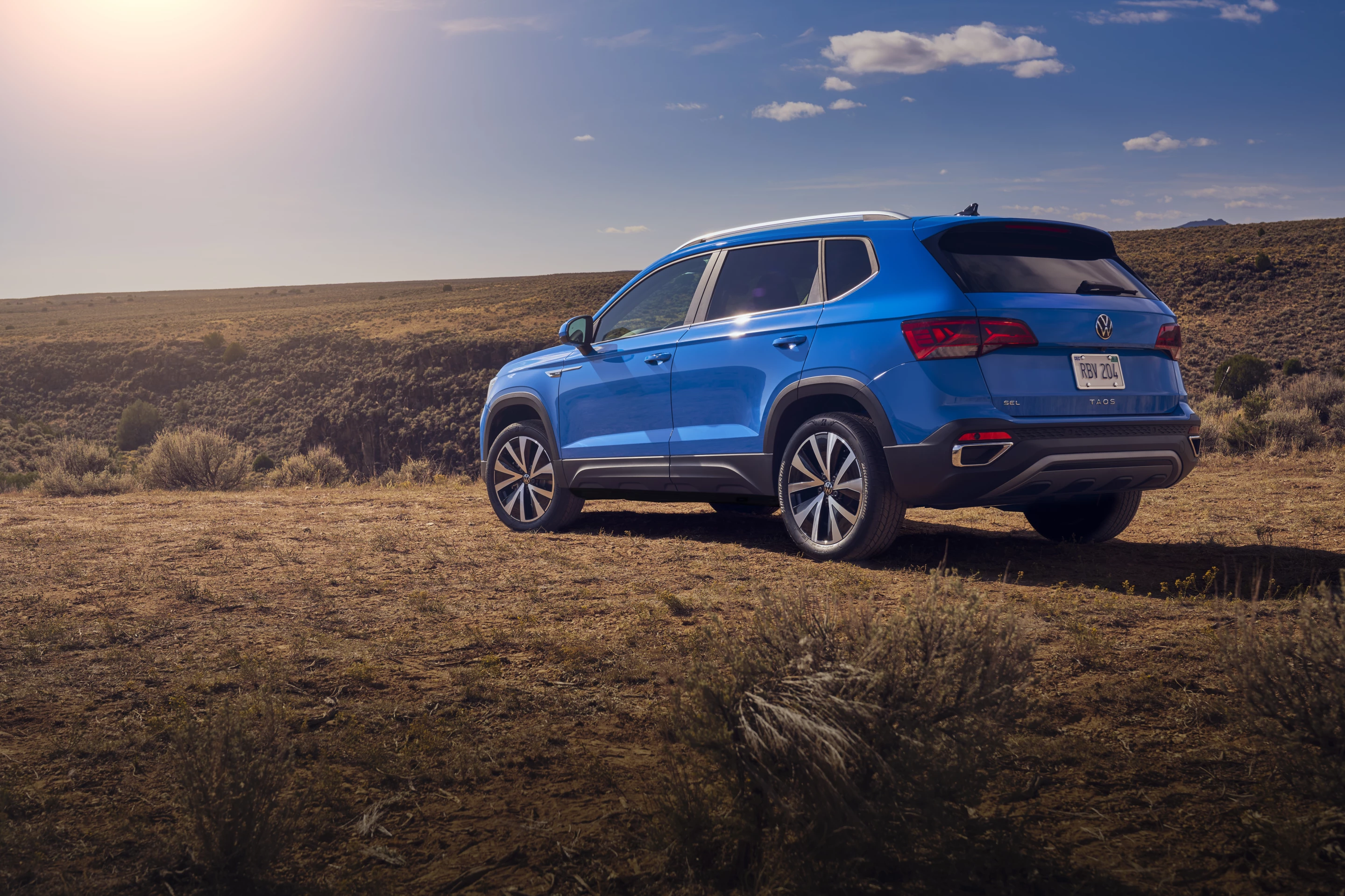 The new Taos will come in both front- and all-wheel drive
