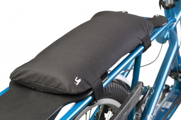 The seat pad for the All-Terrain fits on top of the platform that bolts to the rear wrack