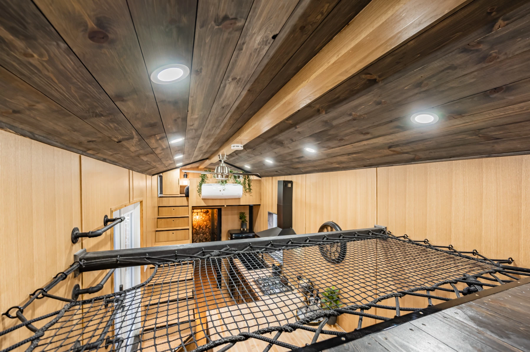 The Sherloak Homes' secondary loft includes a netted floor area