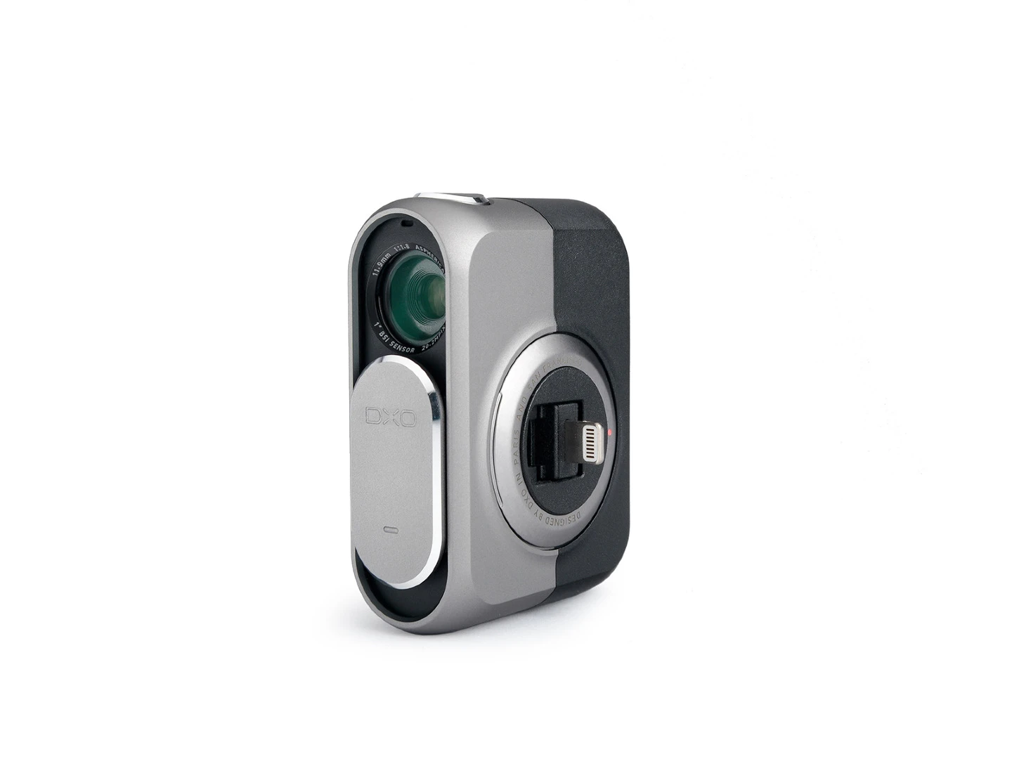 A front view of the DxO One