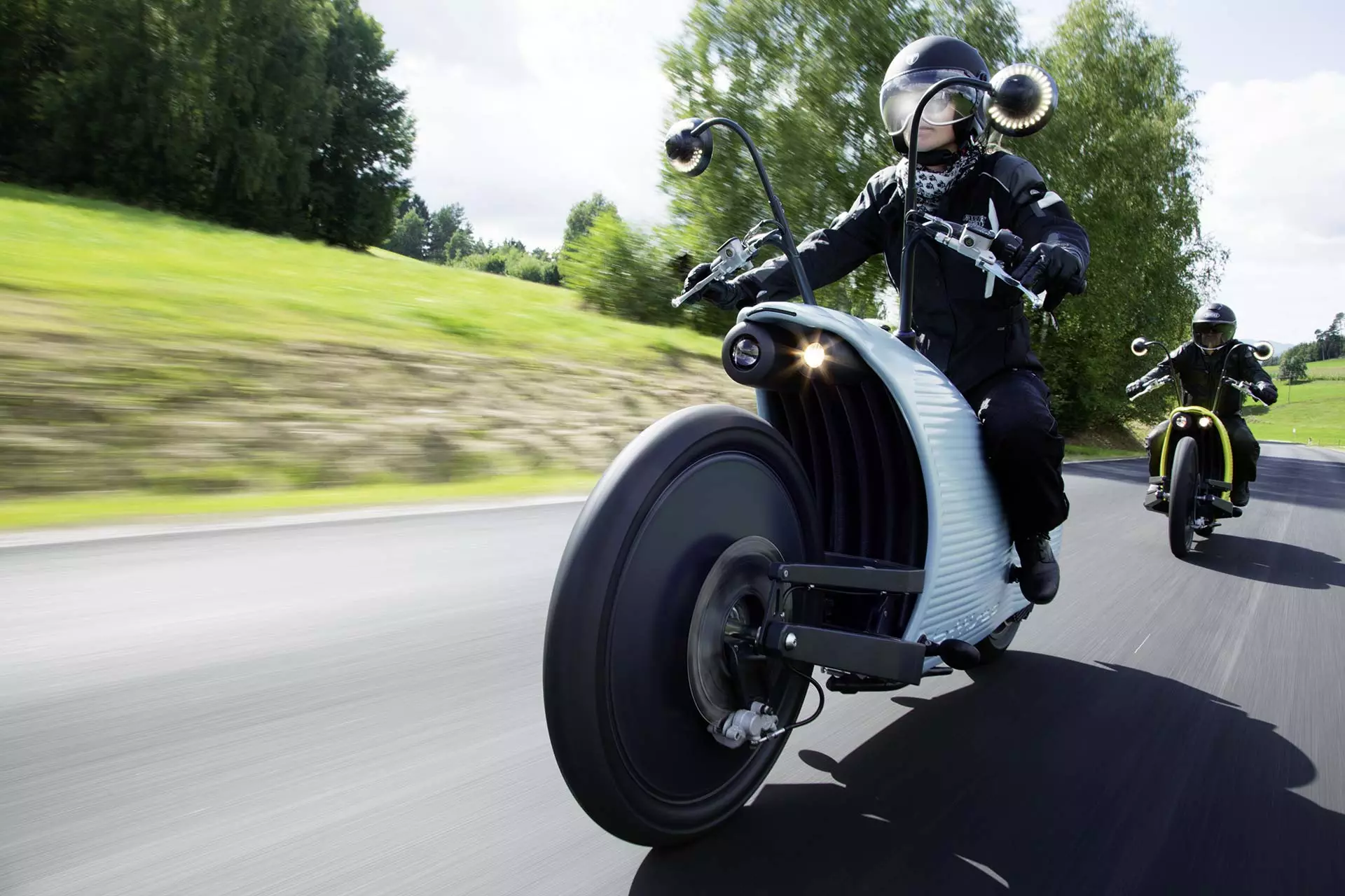 Johammer's unique looking electro-cruiser motorcycle