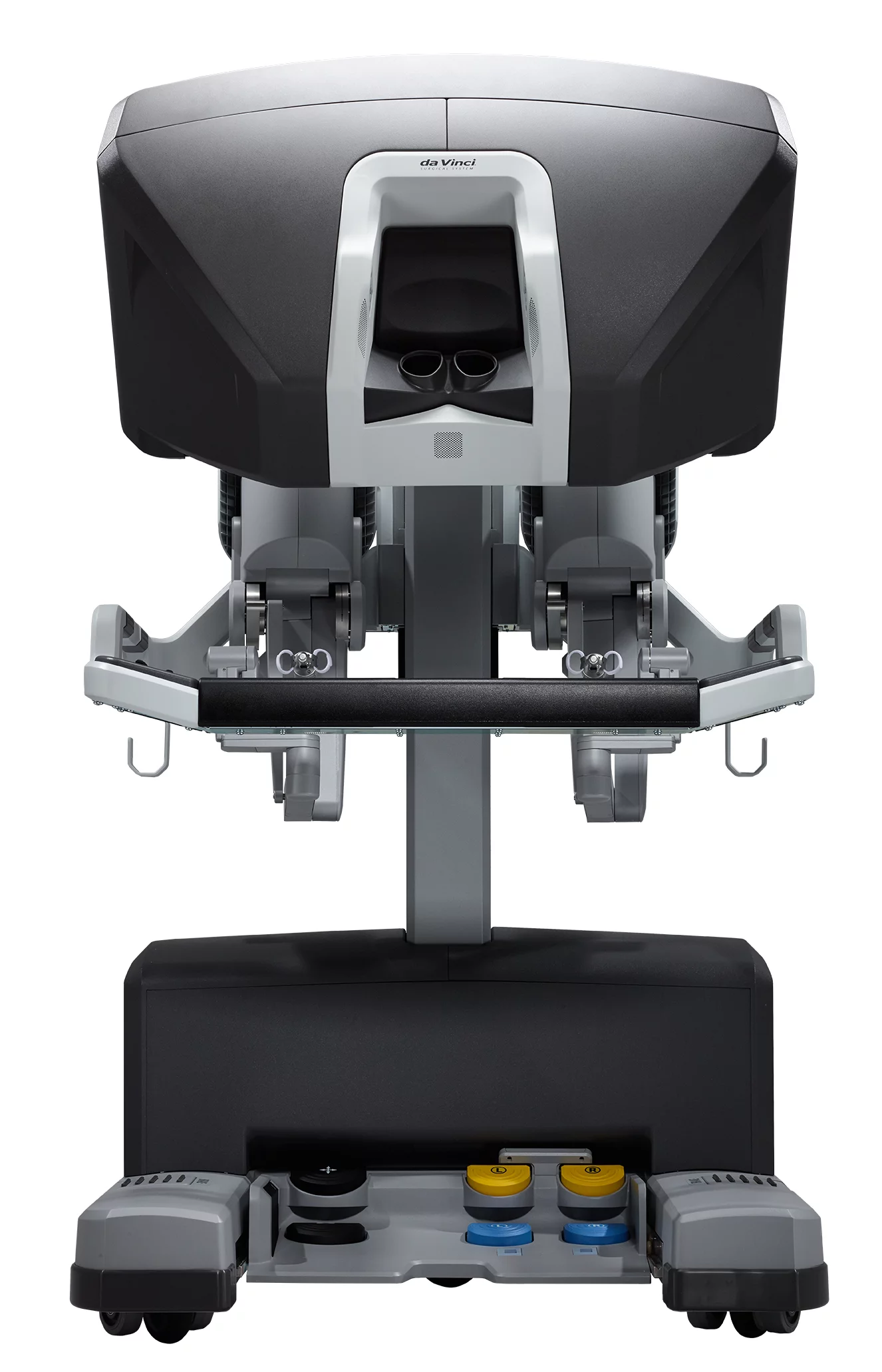 The da Vinci Xi's control unit, the surgeon console