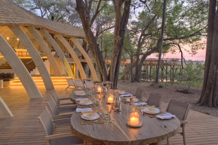 Sandibe Okavango is a newly built, sustainable and off-grid safari eco-lodge