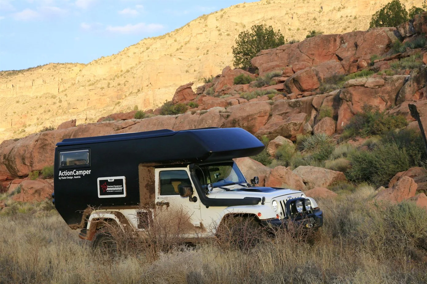 The Action Camper gets up close and personal with nature and views