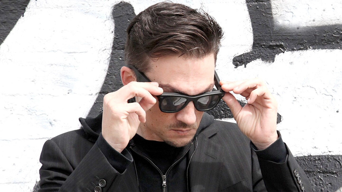 At least you'll look a bit less nerdy than you will wearing Glass