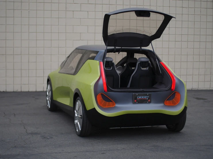The Deep Orange 7 Mini looks fairly ordinary in back, but its front and interior have very distinctive looks
