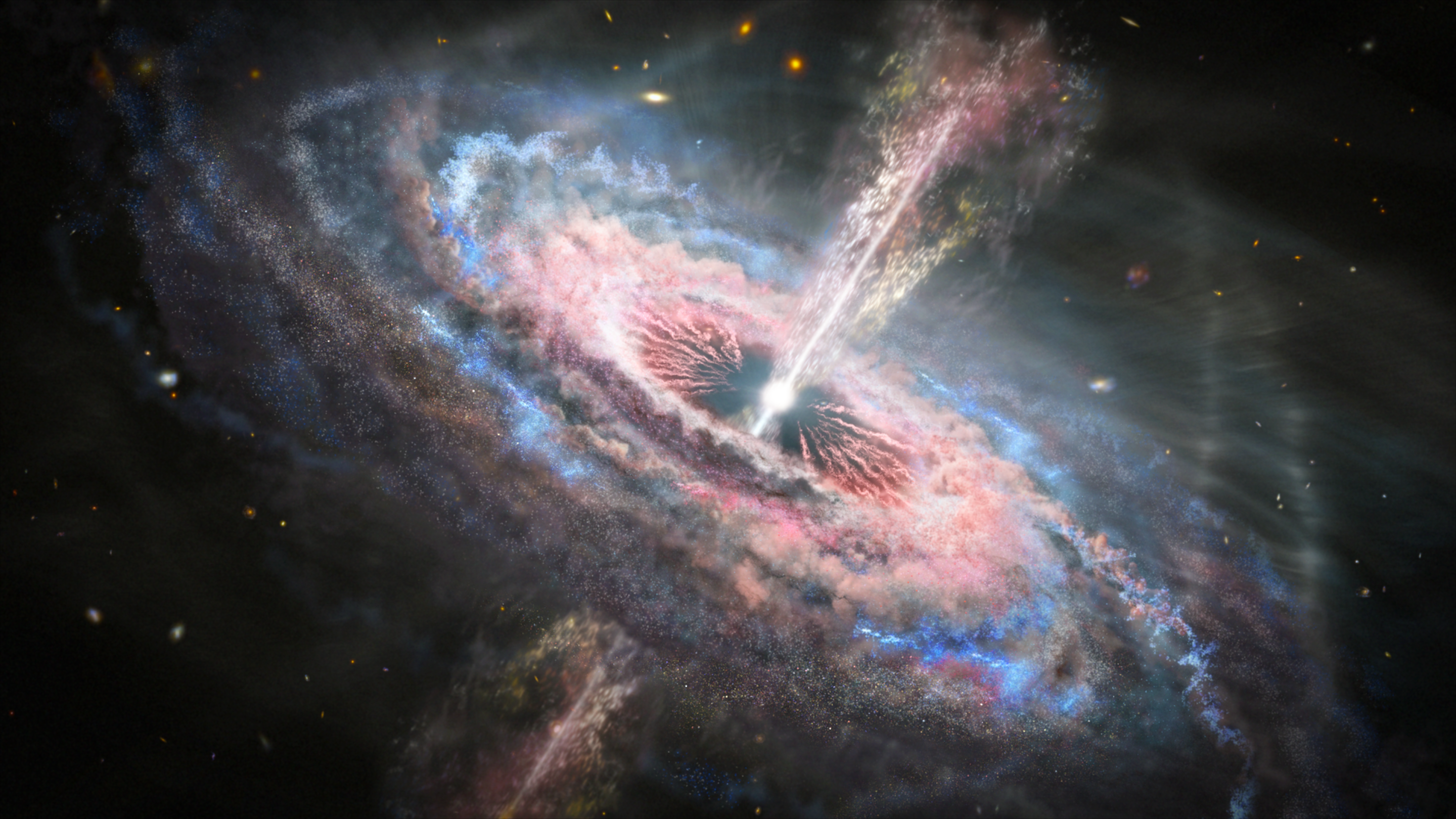 Biggest cosmic explosion ever seen: 100x the width of our solar system
