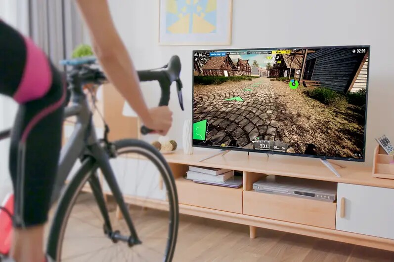 Like other indoor cycling platforms, Smash Your Fitness is intended for use during winter months, at night, or when there simply isn't enough time for a real-world ride