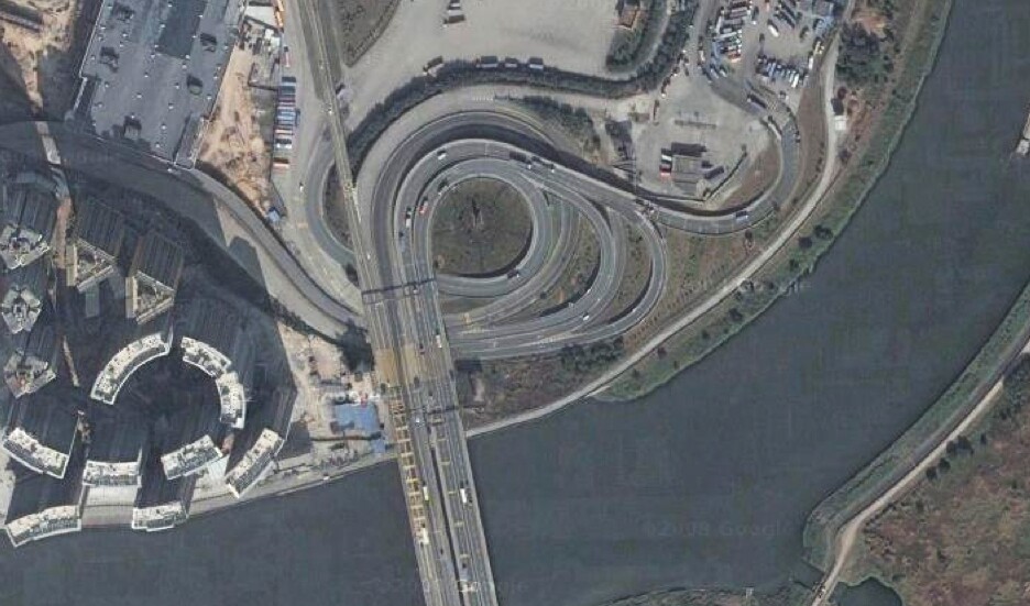Pearl River Necklace Bridge A Twisted Solution To An