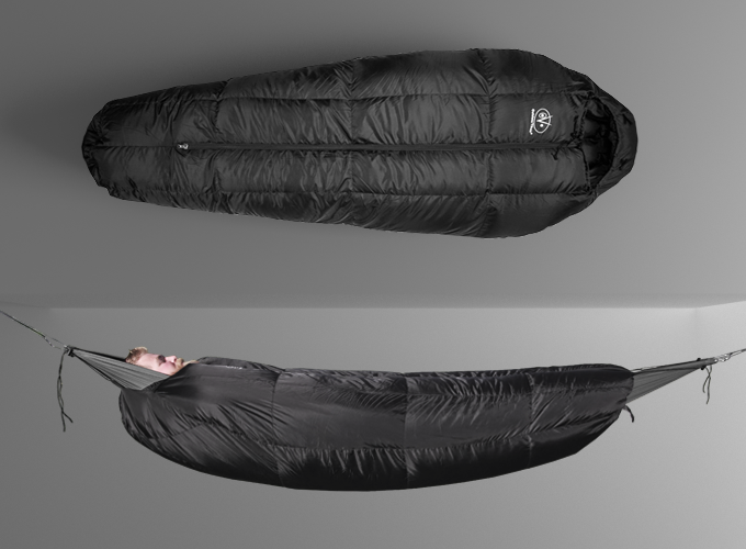 The MummyPod is a warmer way to sleep above ground