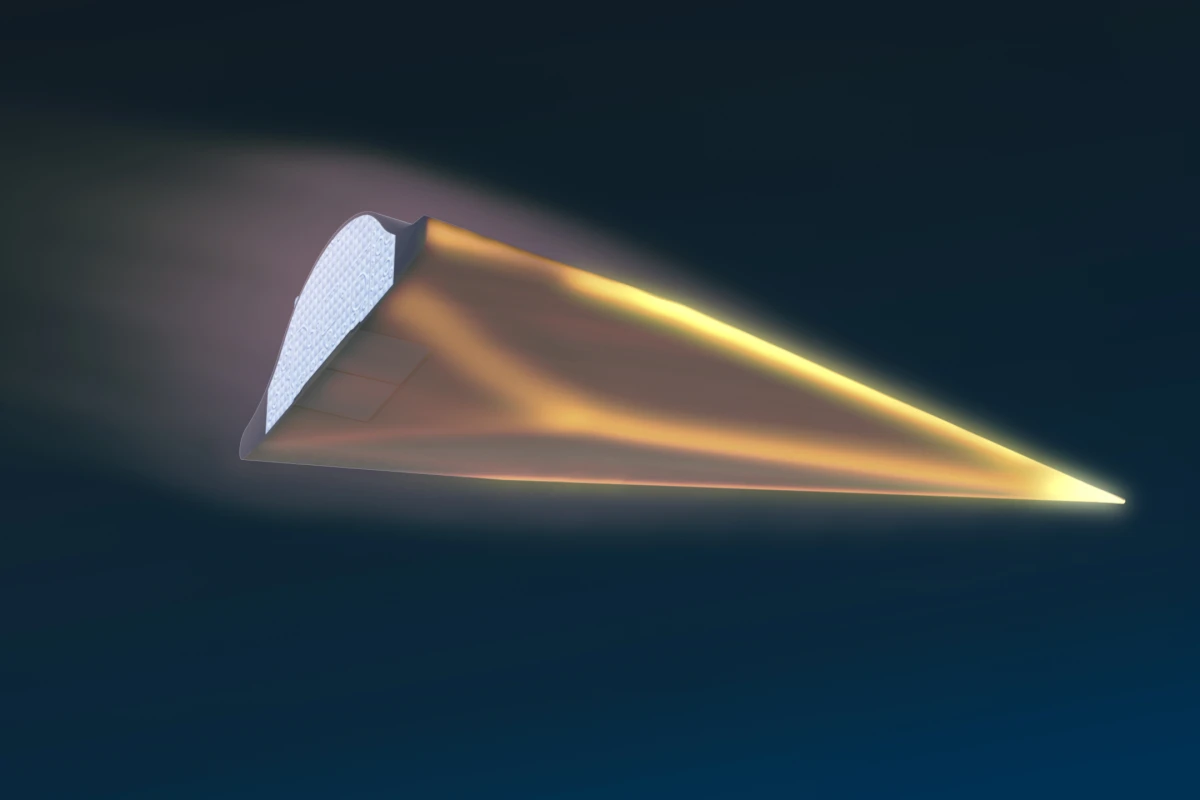 DARPA's HTV-2 hypersonic vehicle, which splashed down in the Pacific Ocean during its second test flight