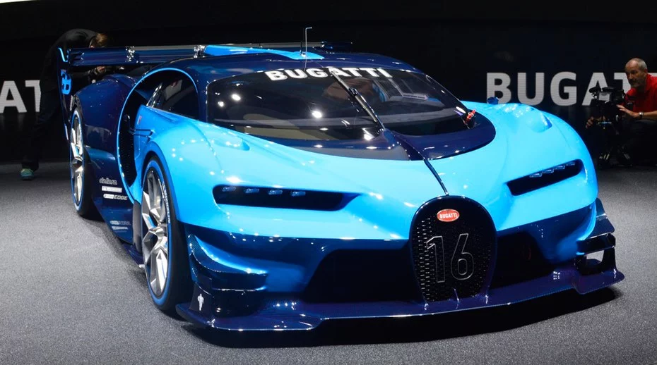 In its two-tone paint job, the Vision Gran Turismo looks like it could be a production racer