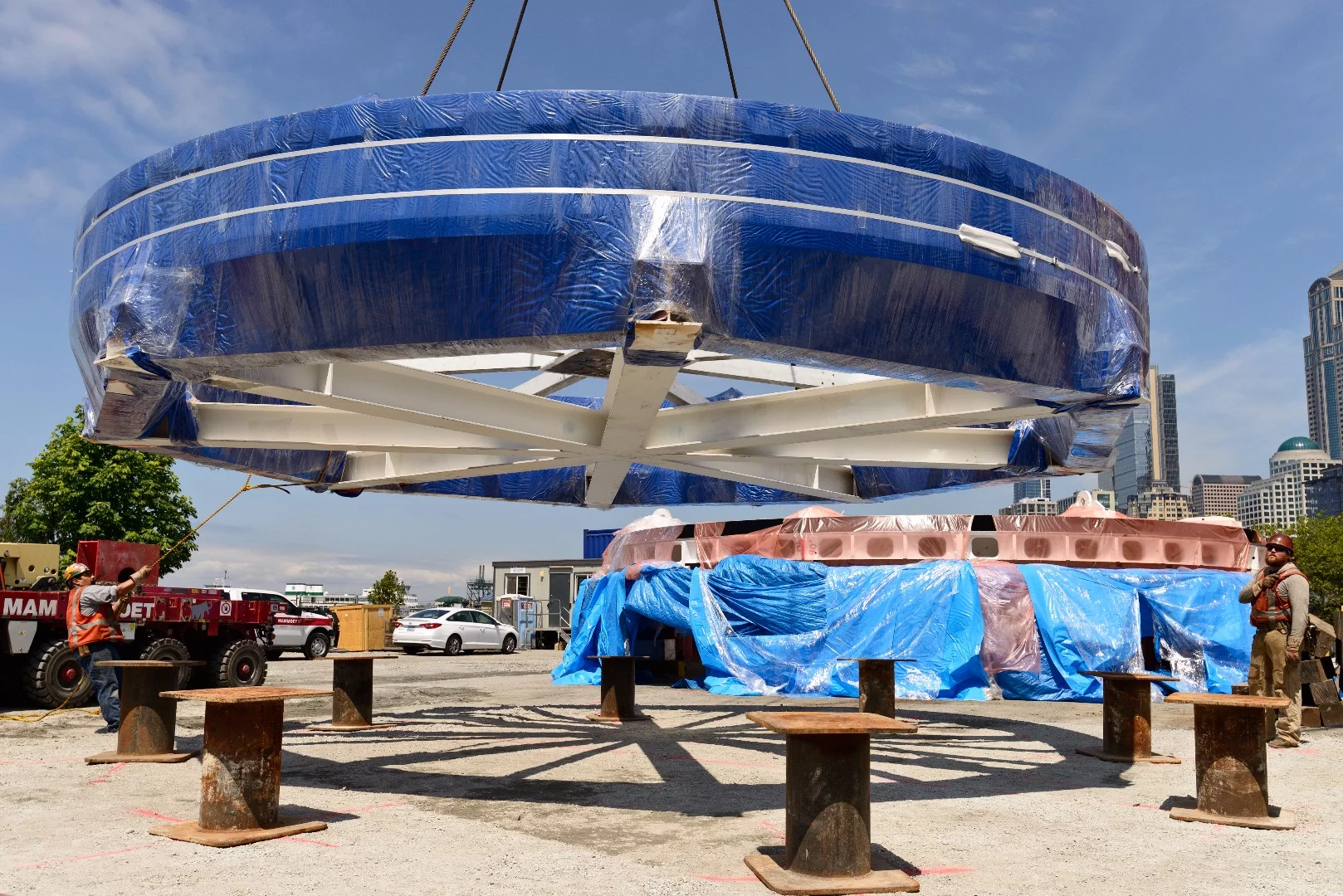 New inner seals for Bertha