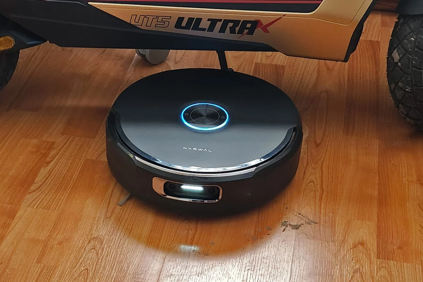 The little robovac makes no complaints, even after vacuuming the same room three times a day